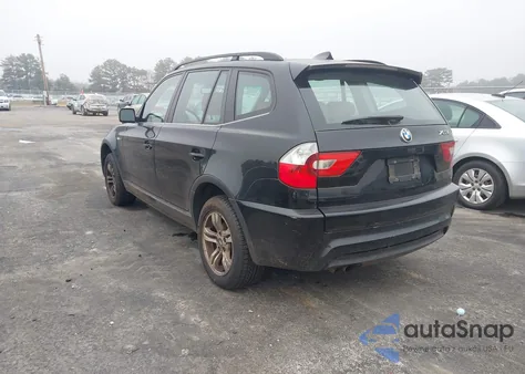 2006 BMW X3 3.0I from USA, damaged, VIN WBXPA93456WD31246